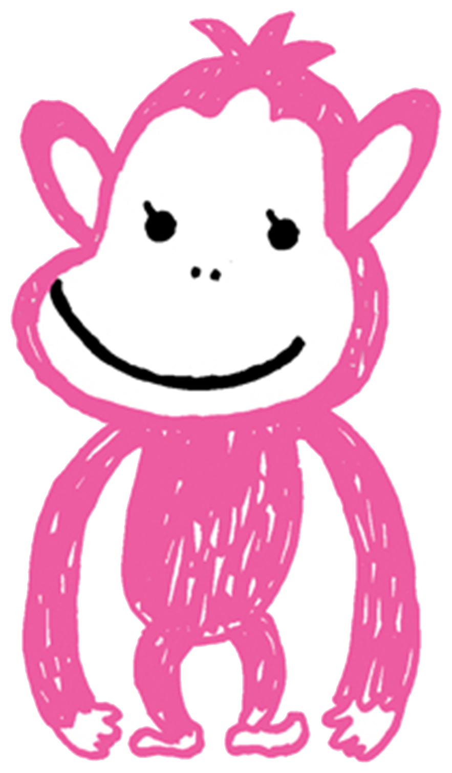 ピンク色のボノボタイプ